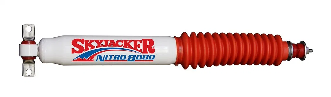 N8013 – SKYJACKER Shock Absorber, Nitrogen Gas Charged Limited Lifetime Warranty Non-Adjustable Includes Dust Boot Si...